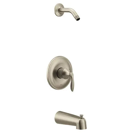 Moen Eva Brushed Nickel M-CORE 2-Series Tub/Shower - No Head  UT2133NHBN - Plumbing Market