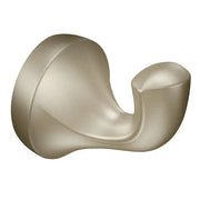 Moen Eva Brushed Nickel Single Robe Hook  YB2803BN - Plumbing Market