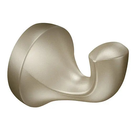 Moen Eva Brushed Nickel Single Robe Hook  YB2803BN - Plumbing Market