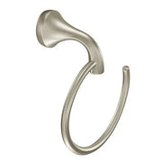 Moen Eva Brushed Nickel Towel Ring  YB2886BN - Plumbing Market