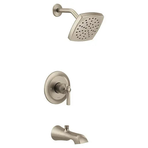 Moen Flara Brushed Nickel M-CORE 4 Port Tub/Shower  UTS3913BN - Plumbing Market