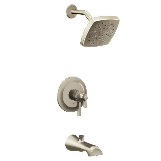 Moen Flara Brushed Nickel M-CORE 4-Series Tub/Shower  UTS4913EPBN - Plumbing Market