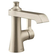 Moen Flara Brushed Nickel One-Handle High Arc Bathroom Faucet  S6981BN - Plumbing Market
