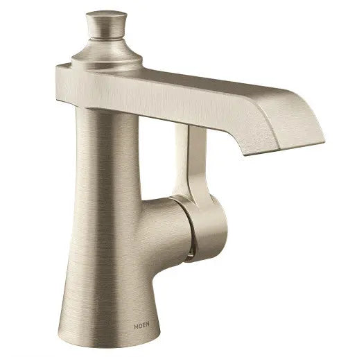 Moen Flara Brushed Nickel One-Handle High Arc Bathroom Faucet  S6981BN - Plumbing Market