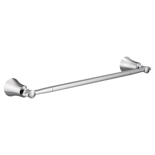Moen Flara Chrome 18" Towel Bar  YB0318CH - Plumbing Market