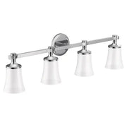 Moen Flara Chrome Four Globe Bath Light  YB0364CH - Plumbing Market