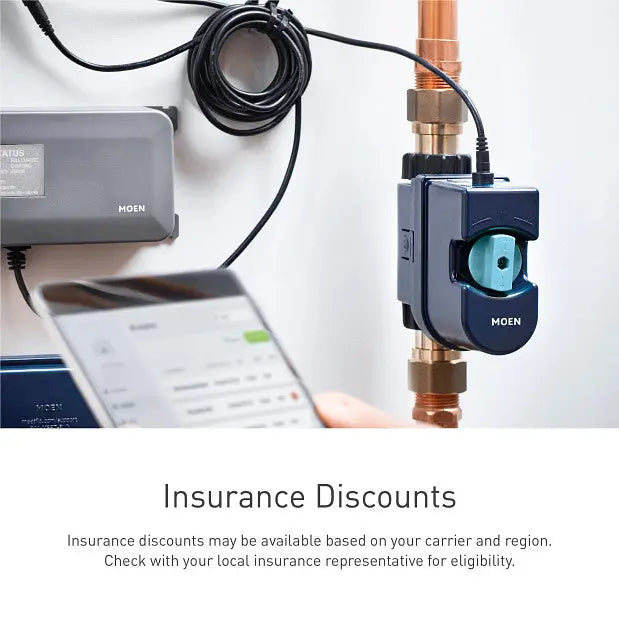 Moen Flo Smart Water Monitor & Shutoff - 0.75"  900-001 - Plumbing Market