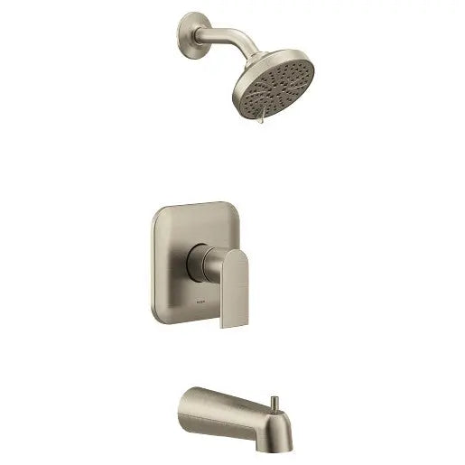 Moen Genta LX Brushed Nickel M-CORE 4 Port Tub/Shower  UT2473EPBN - Plumbing Market