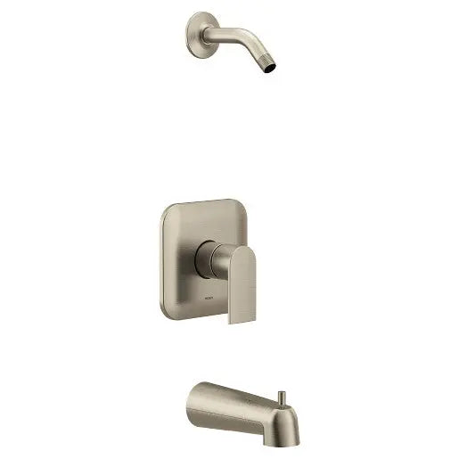 Moen Genta LX Brushed Nickel M-CORE 4 Port Tub/Shower  UT2473NHBN - Plumbing Market