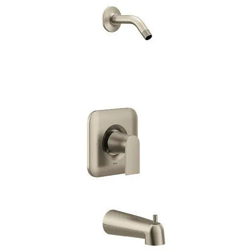 Moen Genta LX Brushed Nickel Posi-Temp® Tub/Shower - No Head  T2473NHBN - Plumbing Market