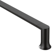 Moen Genta LX Matte Black 18" Towel Bar  BH3818BL - Plumbing Market
