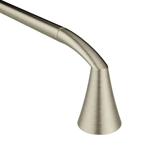 Moen Glyde Brushed Nickel 24" Towel Bar  YB2324BN - Plumbing Market