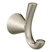 Moen Glyde Brushed Nickel Double Robe Hook  YB2303BN - Plumbing Market