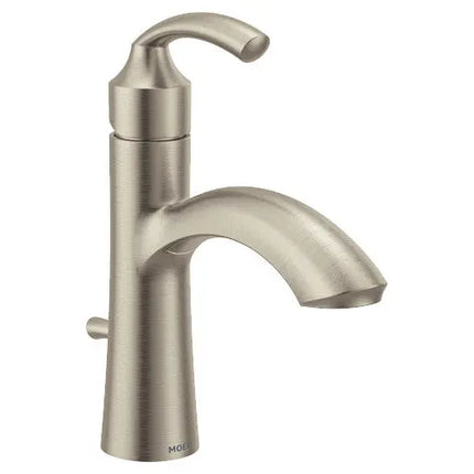 Moen Glyde Brushed Nickel One-Handle High Arc Bathroom Faucet  6170BN - Plumbing Market