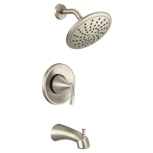 Moen Glyde Brushed Nickel Posi-Temp® Eco-Performance Tub/Shower  T2843EPBN - Plumbing Market