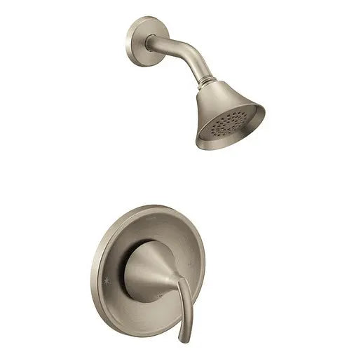 Moen Glyde Brushed Nickel Posi-Temp® Shower Only  T2742BN - Plumbing Market
