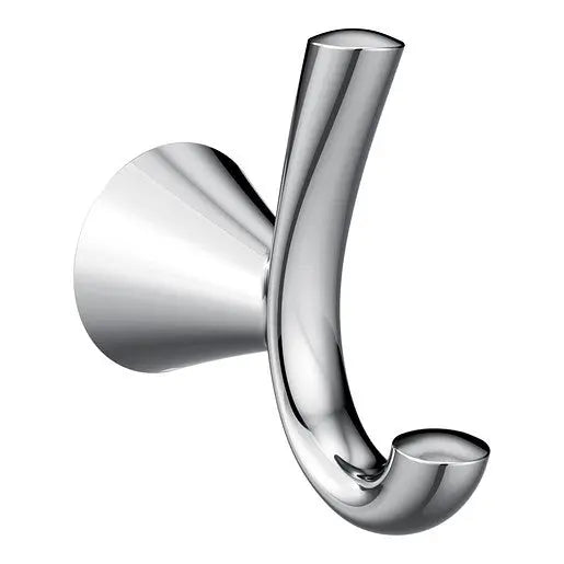 Moen Glyde Chrome Double Robe Hook  YB2303CH - Plumbing Market