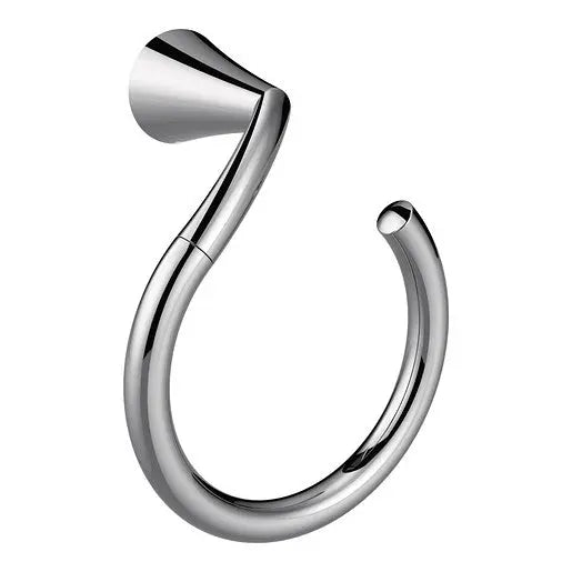 Moen Glyde Chrome Towel Ring  YB2386CH - Plumbing Market