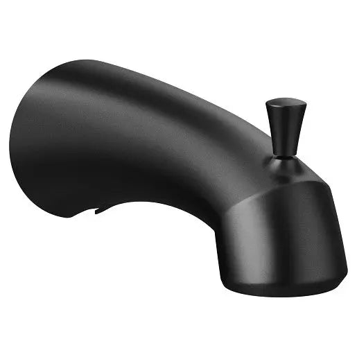 Moen Glyde Matte Black Diverter Spouts  179791BL - Plumbing Market