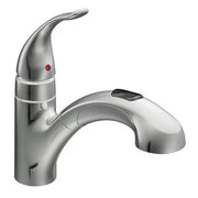 Moen Integra Chrome One-Handle Low Arc Pullout Kitchen Faucet  67315C - Plumbing Market