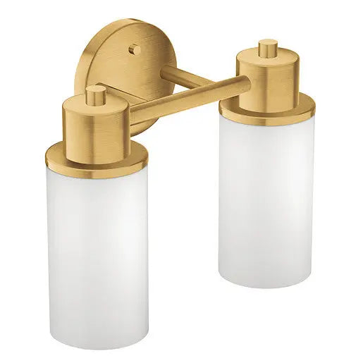 Moen Iso Brushed Gold Bath Light  DN0762BG - Plumbing Market