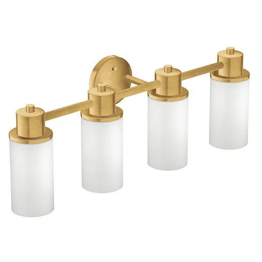 Moen Iso Brushed Gold Bath Light  DN0764BG - Plumbing Market