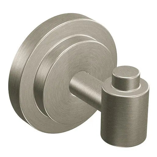 Moen Iso Brushed Nickel Single Robe Hook  DN0703BN - Plumbing Market