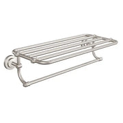 Moen Iso Brushed Nickel Towel Shelf  DN0794BN - Plumbing Market