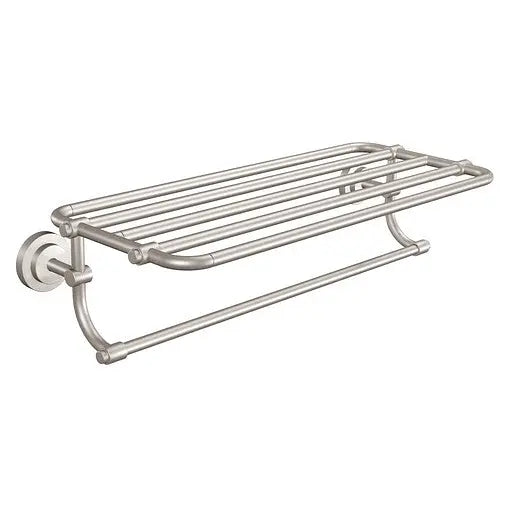 Moen Iso Brushed Nickel Towel Shelf  DN0794BN - Plumbing Market