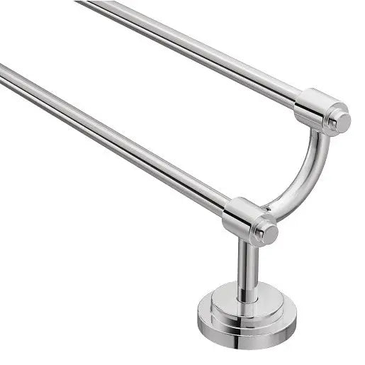 Moen Iso Chrome 24" Double Towel Bar  DN0722CH - Plumbing Market