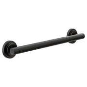 Moen Iso Matte Black 18" Designer Grab Bar  YG0718BL - Plumbing Market