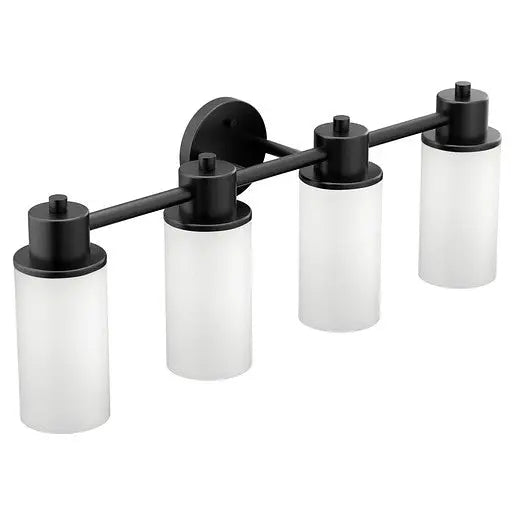 Moen Iso Matte Black Bath Light  DN0764BL - Plumbing Market