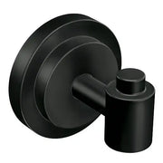 Moen Iso Matte Black Single Robe Hook  DN0703BL - Plumbing Market