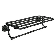Moen Iso Matte Black Towel Shelf  DN0794BL - Plumbing Market