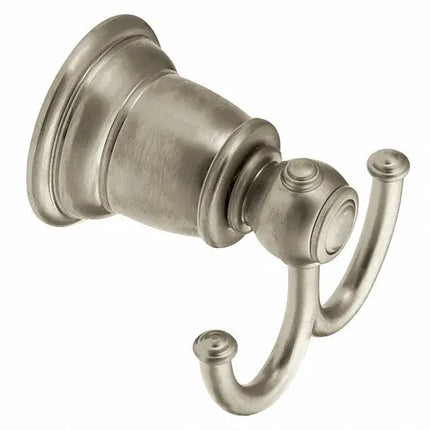 Moen Kingsley Brushed Nickel Double Robe Hook  YB5403BN - Plumbing Market