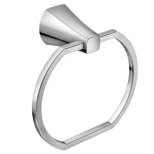 Moen Lindor Chrome Towel Ring  MY8786CH - Plumbing Market