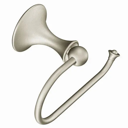 Moen Lounge Brushed Nickel European Toilet Paper Holder  DN7708BN - Plumbing Market
