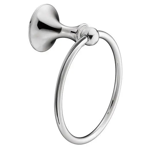 Moen Lounge Chrome Towel Ring  DN7786CH - Plumbing Market