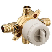 Moen M-CORE 3-Series 1/2 in 4 Port Tub and Shower Pre-Fabricated Mixing Valve U140CIS - Plumbing Market