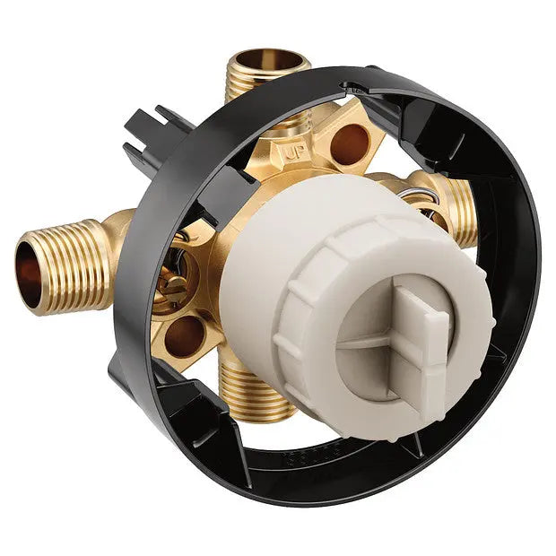 Moen M-CORE 3-Series 1/2 in 4 Port Tub and Shower Pre-Fabricated Mixing Valve U140CIS - Plumbing Market