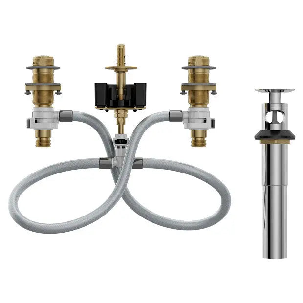 Moen M-PACT Widespread Valve 8" - 16" Centre 1/2" IPS Connection - Plumbing Market