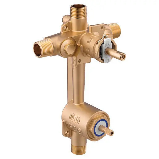Moen M-Pact Posi-Temp with diverter 1/2" CC IPS connection includes pressure balancing - Plumbing Market