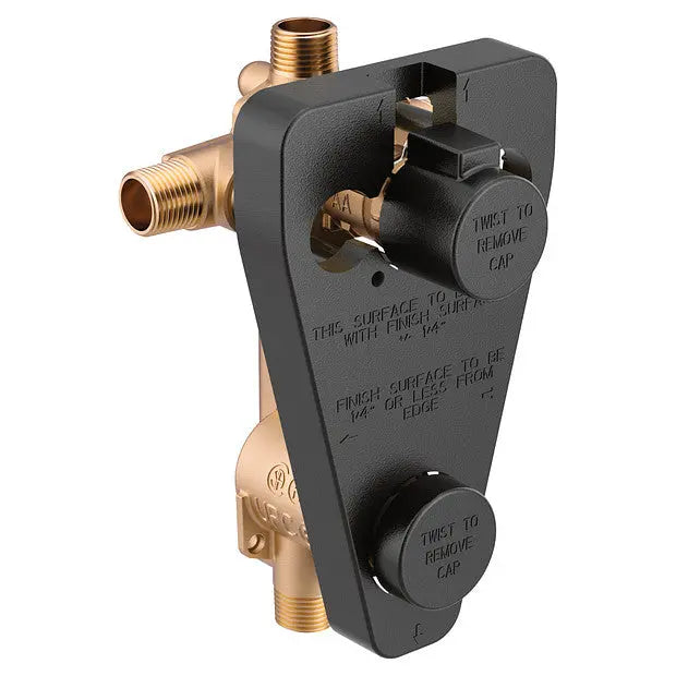 Moen M-Pact Posi-Temp with diverter 1/2" CC IPS connection includes pressure balancing - Plumbing Market