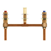 Moen M-Pact Two Handle Roman Tub Valve 10" Centre 1/2" CC Connection  4796 - Plumbing Market