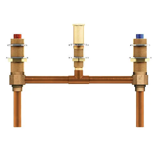 Moen M-Pact Two Handle Roman Tub Valve 10" Centre 1/2" CC Connection  4796 - Plumbing Market