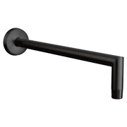 Moen Matte Black Shower Arm  S110BL - Plumbing Market