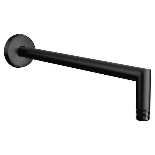Moen Matte Black Shower Arm  S110BL - Plumbing Market
