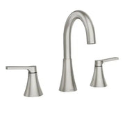 Moen Mikah Spot Resist Brushed Nickel Two-Handle High Arc Bathroom Faucet  84312SRN - Plumbing Market
