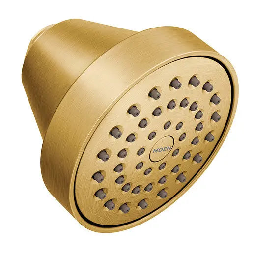 Moen Moen Brushed Gold One-Function 3 5/8" Diameter Standard Spray Head  6399BG - Plumbing Market