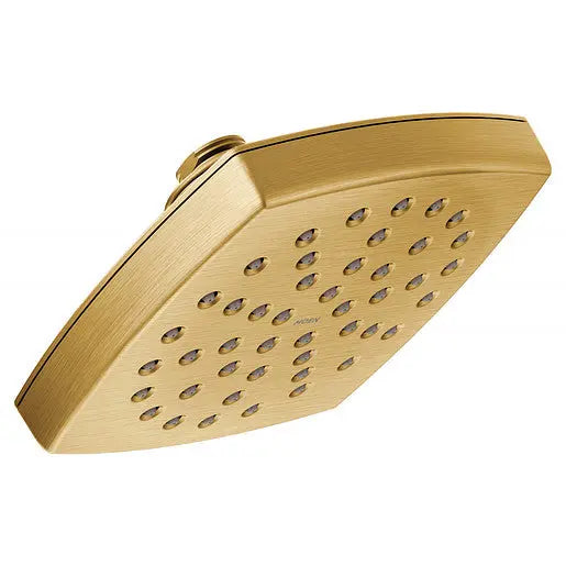 Moen Moen Brushed Gold One-Function 6" Diameter Spray Head Eco-Performance Rainshower  S6365EPBG - Plumbing Market